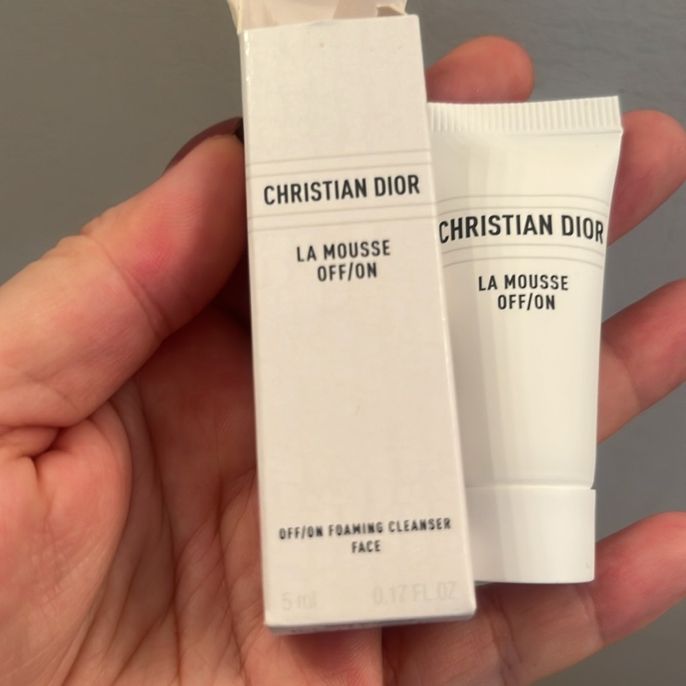 Christian Dior La Mousse Off/On Cleanser 5ml New in box! GWP